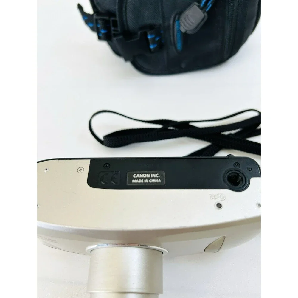 Canon Sure Shot 76 Zoom 35mm Camera SAF Point & Shoot Film Flash Tested & Works - Picture 6 of 7